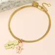 Mother's Personalised 2 People Family Bracelet