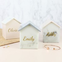 Personalised Stackers House Trinket Box