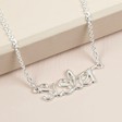 Lisa Angel Ladies' Sterling Silver 'Sister' Necklace