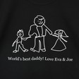 Lisa Angel Soft Cotton Men's Personalised 'Your Drawing' Slim Fit T-Shirt