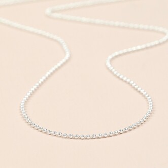 Sterling Silver Ball Chain