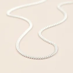 Sterling Silver Curb Chain