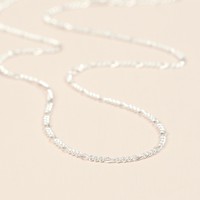 Sterling Silver Figaro Chain