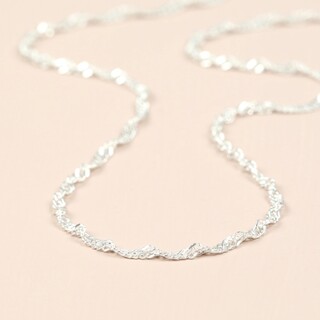 Sterling Silver Rope Chain