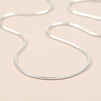 Sterling Silver Snake Chain