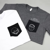 Personalised Men's 'Your Drawing' Dad T-Shirt