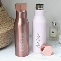 Personalised Ted Baker Hexagonal Travel Bottle