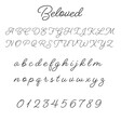 Graphic of Beloved Font for Glasses