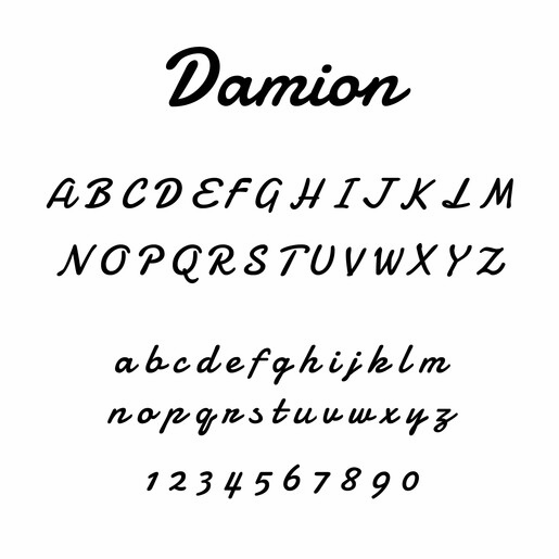 damion script font