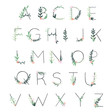 Lisa Angel Floral Font