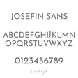 Lisa Angel Josefin Font Image