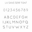 Lisa Angel LA San Serif Font