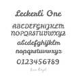 Leckerli One Font
