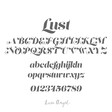 Lisa Angel Lust Script Font Image