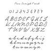 Lisa Angel Pen Script Font Graphic