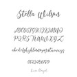 Lisa Angel stella wilson font graphic