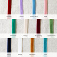 Ribbon Colour Options for Zodiac Charm Ribbon Bookmark