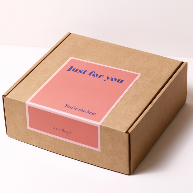 Just for You Kraft Gift Box
