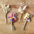 Posies for the Personalised Foil Dried Flower Mother's Day Card