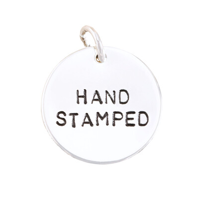 Blackened Hand-Stamped