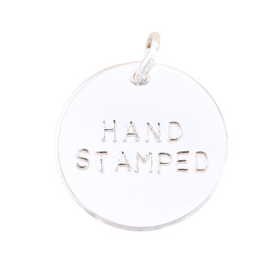 Clean Hand-Stamped