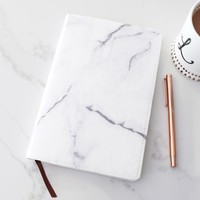 Marble Effect Paper A5 Notebook
