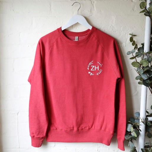 sweatshirts with initials