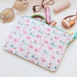 'Wild Thoughts' Flamingo Beauty Pouch