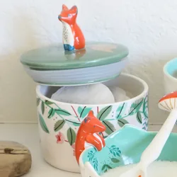 House of Disaster 'Secret Garden' Fox Jar