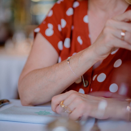 Four Peas In a Pod Bracelet on Model