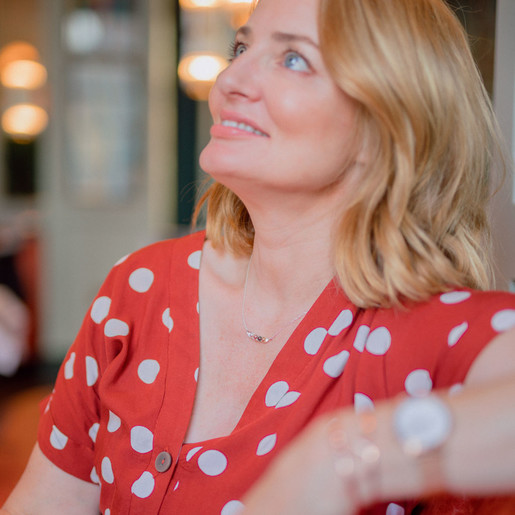 Lisa Angel Ladies' Silver Four Peas in a Pod Necklace