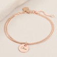 Lisa Angel Ladies' Personalised Engraved Disc Charm Bracelet