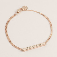 Personalised Handmade Bar Tube Bracelet