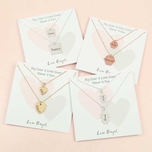 sisters necklace set