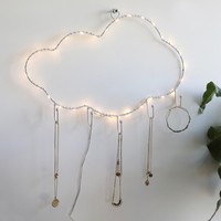 LED Light Up Cloud Jewellery Hanger