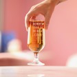 Lisa Angel Engraved 'Bright Cider Life' Cider Glass