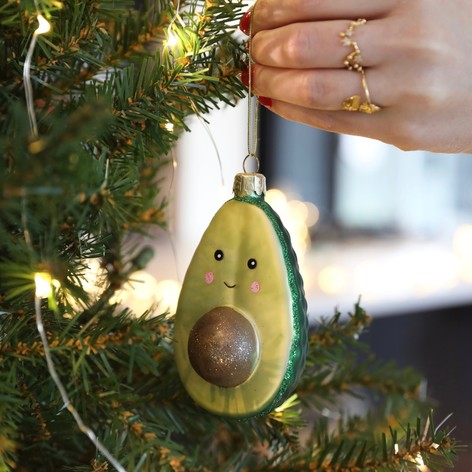 Sass & Belle Happy Avocado Bauble