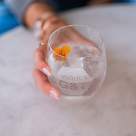 Personalised 'G&T' Gin Tumbler