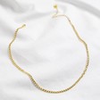 Lisa Angel Delicate Gold Curb Chain Necklace