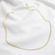 Lisa Angel Delicate Gold Infinity Chain Necklace