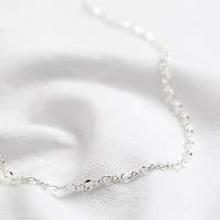 Silver Infinity Chain Necklace