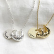 Lisa Angel Ladies' Personalised Sloth Pendant Necklace