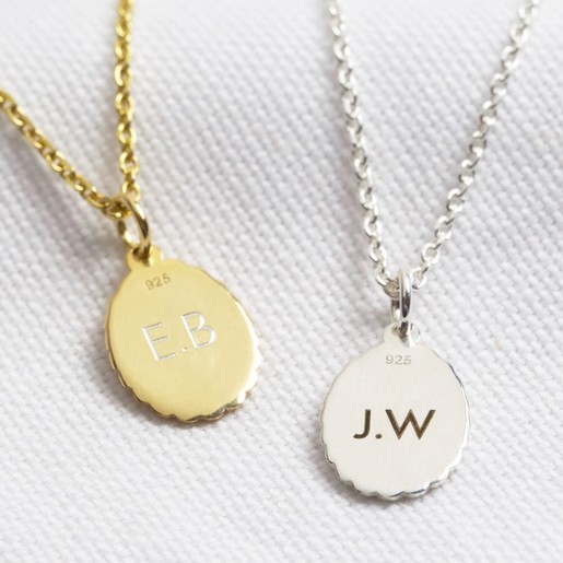 Sterling Silver Miraculous Medal Necklace