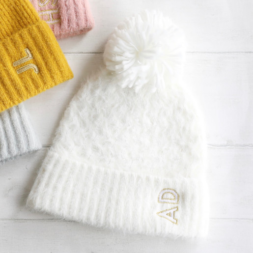 personalised hat and scarf