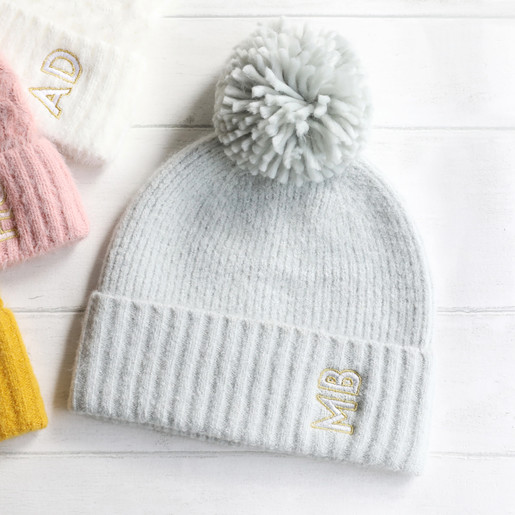 personalised knitted hats