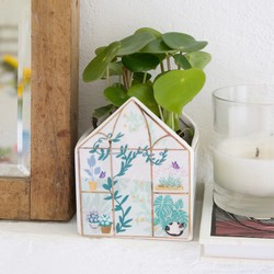 House of Disaster Boulevard Green Planter, H11.5cm