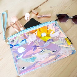House of Disaster 'By the Sea' Mermaid Wash Bag