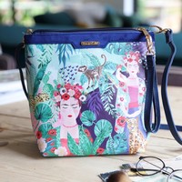 House of Disaster Frida Kahlo Tropical Bag