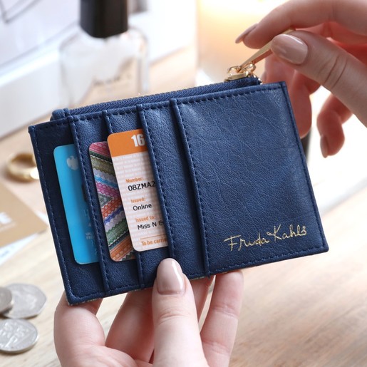 Lisa Angel House of Disaster Frida Kahlo Tropical Card Holder