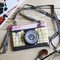 House of Disaster Pix Camera Make Up Bag